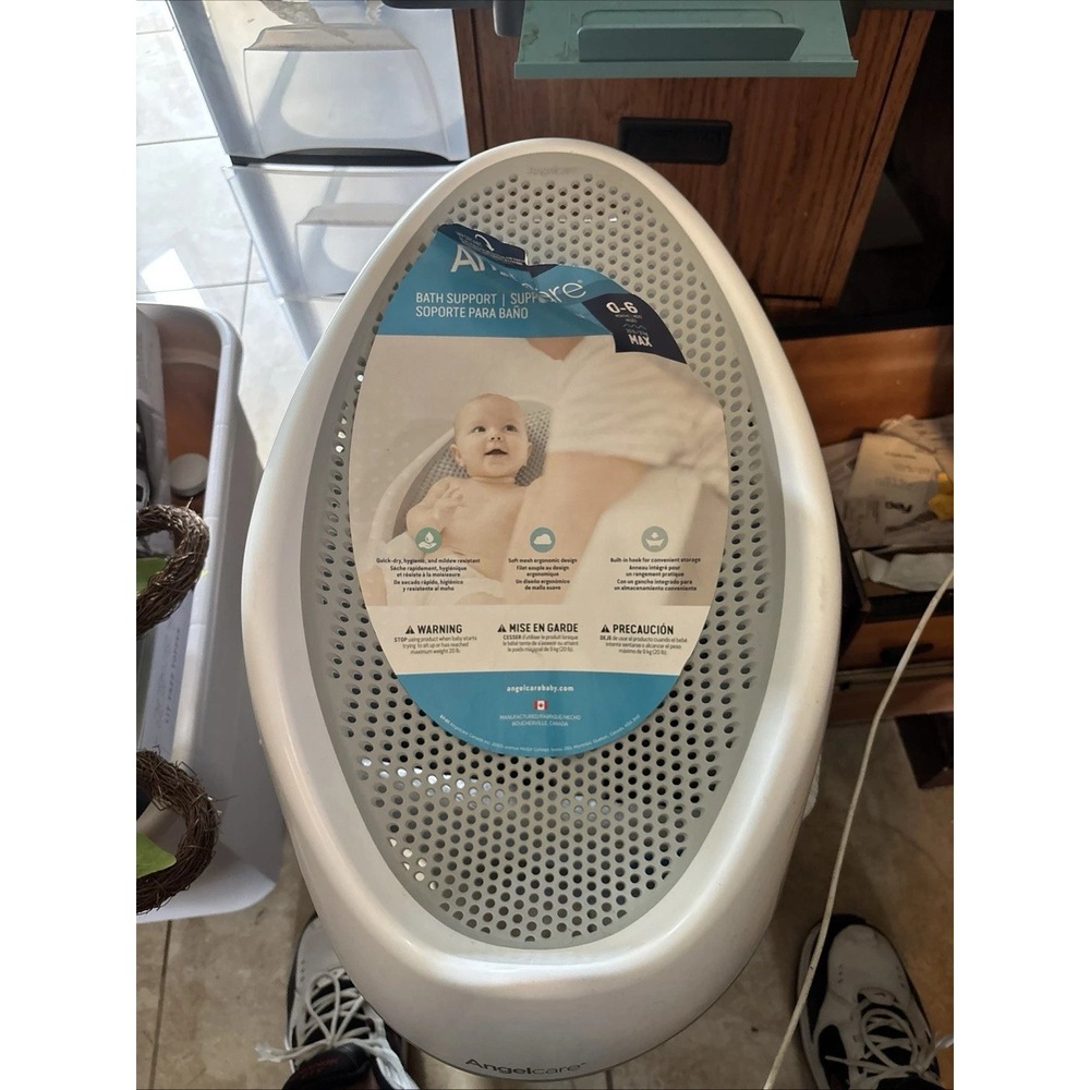 Angelcare Baby Bathtub Support Seat For Babies Under 6 Months 23 Inch Length